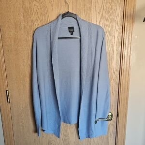 Eileen Fisher Women's Blue Cardigan 100% Murano Wool